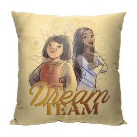 Disney Wish Dream Team Printed Throw Pillow