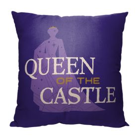 Disney Wish Queen of the Castle Printed Throw Pillow